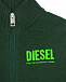 Зеленый кардиган из смесовой шерсти Diesel | Фото 3