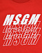 Красная толстовка с логотипом MSGM | Фото 3