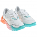 Белые кроссовки с радужной подошвой Emporio Armani | Фото 1