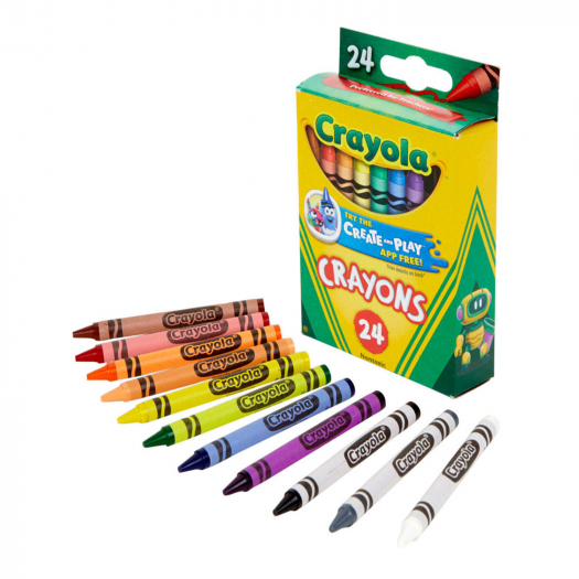 Разноцветный набор пастельных карандашей, 24 шт. Crayola | Фото 1