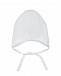 Белая шапка с аппликацией &quot;зайчик&quot; Chobi | Фото 2