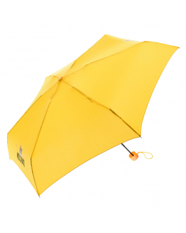 Желтый зонт с логотипом Moschino Желтый, арт. 8042 GIALLO | Фото 2
