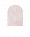 Розовая шапка с аппликацией &quot;цветы&quot; Il Trenino | Фото 2