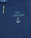 Темно-синяя спортивная куртка с принтом &quot;the captain&quot; Sanetta Kidswear | Фото 3
