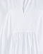 Белое платье для беременных с отделкой рюшами Attesa | Фото 7
