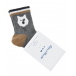 Серые носки с вышивкой Tartine et Chocolat | Фото 1