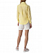 Желтая рубашка со стразами и завязкой Forte dei Marmi Couture | Фото 3
