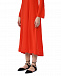 Шелковое платье с вырезом на груди, красное Dorothee Schumacher | Фото 9