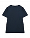 Синяя футболка с лого Balmain | Фото 2