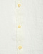 Льняная рубашка с длинными рукавами, белая Saint Barth | Фото 3
