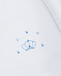 Белый комбинезон с вышивкой &quot;голубая корона&quot; Lyda Baby | Фото 3