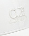 Белая бейсболка с вышитым лого CP Company | Фото 3