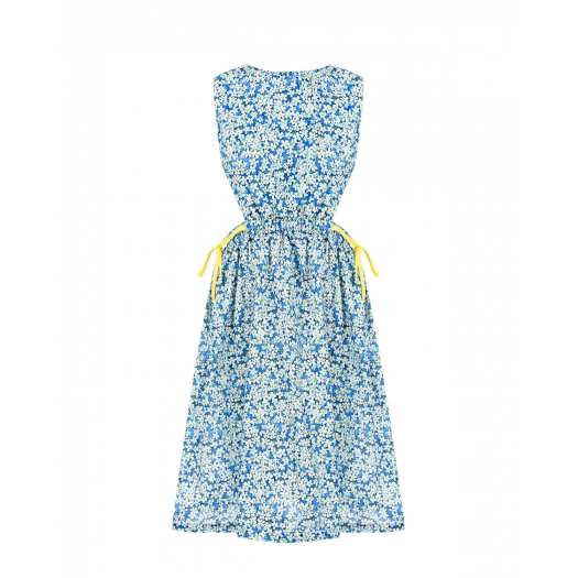 Приталенное платье с мелким цветочным принтом Arc-en-ciel | Фото 1