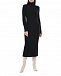 Черное платье STELVIO из шерсти и кашемира Pietro Brunelli | Фото 5