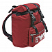 Бордовый рюкзак с двумя застежками, 26х16х30 см Emporio Armani | Фото 2