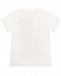 Белая футболка с принтом &quot;медвежонок с соской&quot; Moschino | Фото 2
