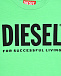 Футболка с черным лого Diesel | Фото 3