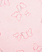 Розовая пижам с принтом &quot;Бабочки&quot; Sanetta | Фото 5