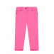 Розовые джинсы с бахромой Stella McCartney | Фото 1