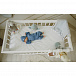 Кроватка для новорожденного, Aria белая Lilla | Фото 4