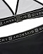 Черный раздельный купальник с логотипом  | Фото 4