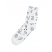 Белые носки с принтом &quot;цифры&quot; Falke | Фото 1