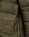 Куртка с накладными карманами и отделкой из овчины, хаки Yves Salomon | Фото 13