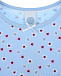 Голубая ночная рубашка с рюшами на плечах Sanetta | Фото 3