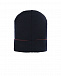 Темно-синяя шапка с вертикальными полосками Catya | Фото 2
