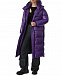 Стеганое двусторонне пальто, фиолетовое Yves Salomon | Фото 2