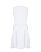 Белое платье без рукавов Philipp Plein | Фото 2