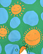 Песочник для плавания с принтом &quot;солнце и облака&quot; Stella McCartney | Фото 3