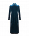 Платье SARA с воротником стойкой, синее Pietro Brunelli | Фото 6
