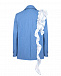 Голубой пиджак с белой кружевной рюшей Masterpeace | Фото 4