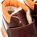 Кожаные ботинки с мехом на липучке Emporio Armani | Фото 8