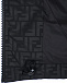 Черное стеганое пальто с капюшоном Fendi | Фото 4