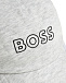 Бейсболка с вышитым логотипом, белая BOSS | Фото 3