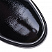 Черные полусапожки из лакированной кожи Rondinella | Фото 7