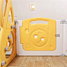 Манеж Kids SUPREME Music 160x160 Yellow с качелями UNIX Kids | Фото 3
