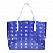 Синяя сумка со сплошным лого, 28x22x15 см MARNI | Фото 3