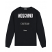 Черный свитшот с контрастным лого Moschino | Фото 1