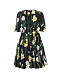 Шелковое платье с ярусной юбкой Dolce&Gabbana | Фото 2