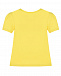 Желтая футболка с розовым логотипом Diesel | Фото 2