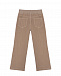 Велюровые брюки, бежевые IL Gufo | Фото 2