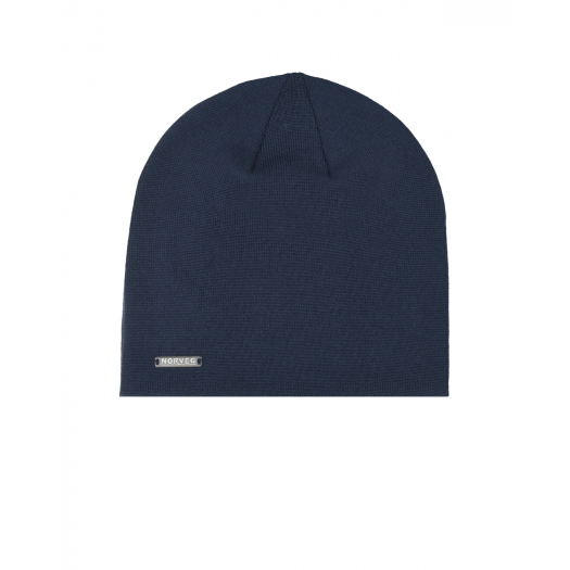 Темно-синяя базовая шапка Norveg | Фото 1