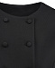 Черный двубортный пиджак с рукавами гофре Prairie | Фото 6