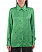 Зеленая блузка с логотипом MSGM | Фото 6