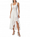Белое платье с асимметричной юбкой Charo Ruiz | Фото 2