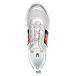 Серебристые кроссовки с логотипом Tommy Hilfiger | Фото 4