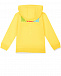 Желтая спортивная куртка с лого на спине Moschino | Фото 2